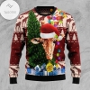 New 2021 Giraffe Xmas Ugly Christmas Sweater