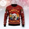 New 2021 Goldendoodle Best Dog Mom Ever Ugly Christmas Sweater