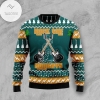New 2021 Guitar Rock The Holiday Ugly Christmas Sweater