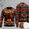 New 2021 Halloween Happy Cat Ugly Christmas Sweater