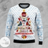 New 2021 Happy Hockey Day Ugly Christmas Sweater