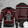 New 2021 Hellur Hallelujer Praise Da Lort Merry Christmas Ugly Christmas Sweater