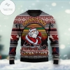New 2021 Hockey Checking It Once Checking It Twice Ugly Christmas Sweater
