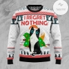 New 2021 I Regret Nothing Cat Ugly Christmas Sweater