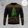 New 2021 Into The Forest I Go Camping Ugly Christmas Sweater