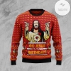 New 2021 Jessus's Birthday Ugly Christmas Sweater