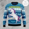 New 2021 Jewinicorn Ugly Christmas Sweater