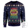 New 2021 Jinger Beers Ugly Christmas Sweater