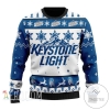 New 2021 Keystone Light Christmas Holiday Ugly Sweater