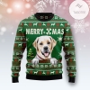 New 2021 Labrador Retriever Merry Xmas Ugly Christmas Sweater