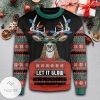New 2021 Let It Glow Ugly Christmas Sweater