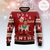 New 2021 Llama Lalala Ugly Christmas Sweater