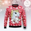 New 2021 Lovely Unicorn Ugly Christmas Sweater