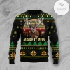 New 2021 Make It Rein Ugly Christmas Sweater