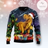 New 2021 Merry Rex Christmas Ugly Christmas Sweater