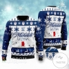 New 2021 Michelob Ultra Christmas Holiday Ugly Sweater