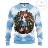 New 2021 Ncaa North Carolina Tar Heels Pug Dog Ugly Christmas Sweater