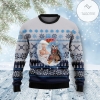 New 2021 Owl Love Santa Moon Ugly Christmas Sweater