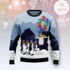 New 2021 Penguin Christmas Balloon Ugly Christmas Sweater