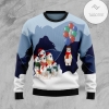 New 2021 Polar Bear Balloon Ugly Christmas Sweater