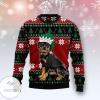 New 2021 Rottweiler Cute Ugly Christmas Sweater