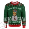 New 2021 Santa Cat Christmas Ugly Christmas Sweater