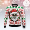New 2021 Santa Claus Skull Ugly Christmas Sweater