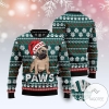 New 2021 Santa Pug Ugly Christmas Holiday Ugly Sweater