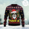 New 2021 Skull Have A Rad Christmas Ugly Christmas Sweater