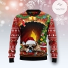 New 2021 Sleeping Bulldog Ugly Christmas Sweater