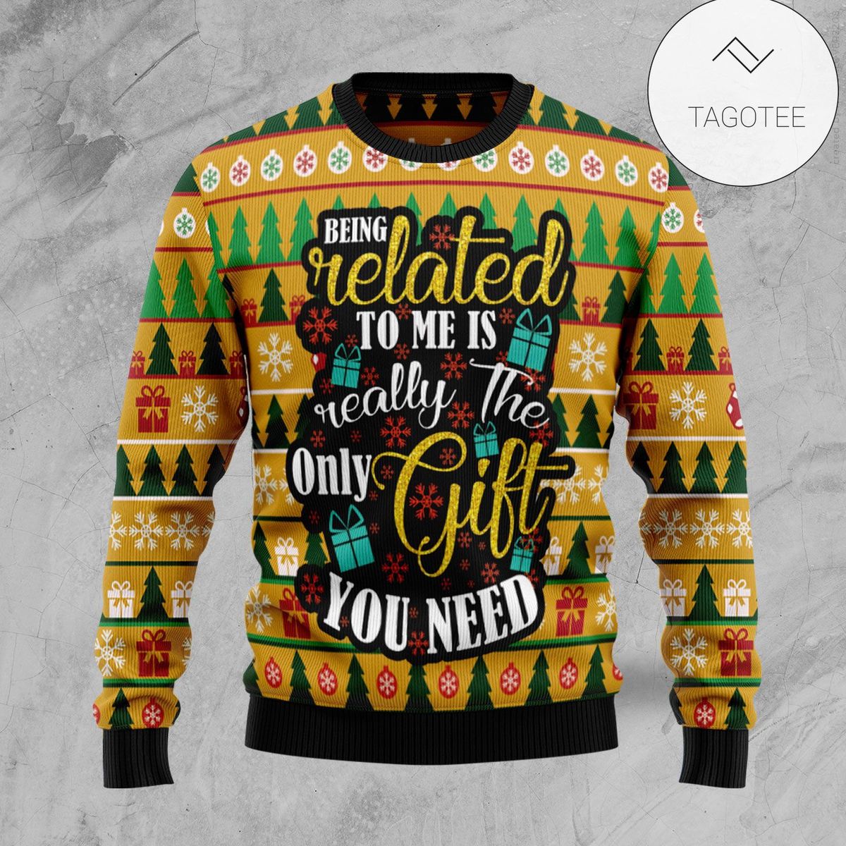 New 2021 The Only Gift You Need Ugly Christmas Sweater