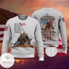 New 2021 Veteran One Nation Ugly Christmas Sweater