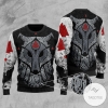 New 2021 Viking Wolf and Raven Ugly Christmas Sweater