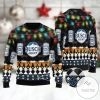 New 2021 Xmas Busch Light Holiday Ugly Sweater