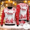 New 2021 Xmas Coors Light Holiday Ugly Sweater