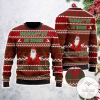 New 2021 Yoga With Santa Claus Ugly Christmas Sweater