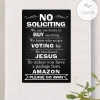 No Soliciting We Are Too Broke To Buy Anything Mental Signs