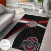 Ohio State Buckeyes Logo Area Rug Carpet