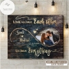 Personalized Couple When We Have Each Other We Have Everything Canvas