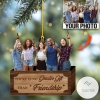 Personalized Custom Photo There Is No Greater Gift Than Friendship Ornament