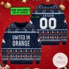 Personalized Denver Broncos United In Orange Ugly Christmas Sweater