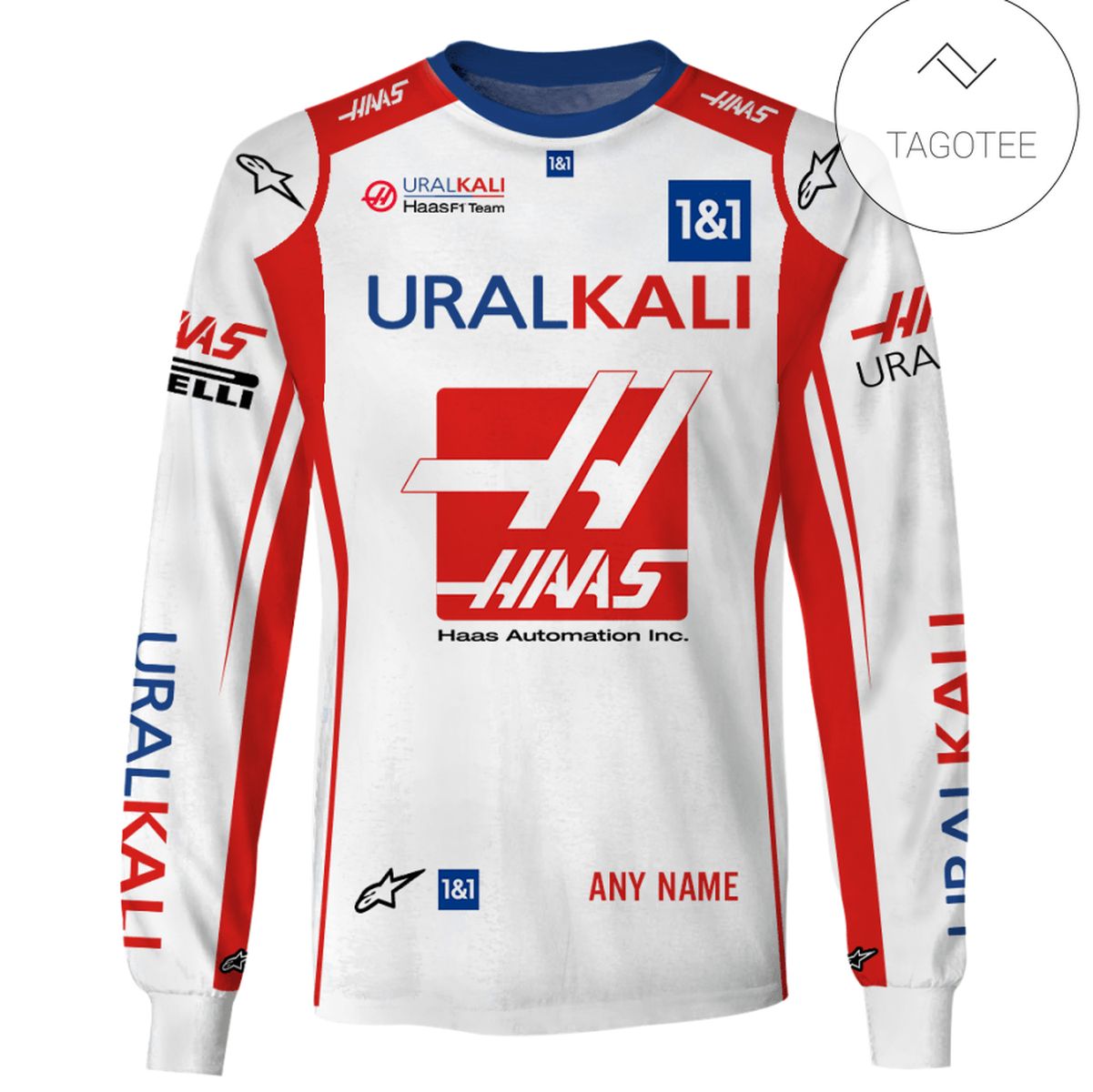 Personalized F2021 Uralkali Branded Unisex Racing Sweashirt