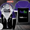 Personalized FedEx Ground Fleece Hoodie