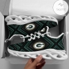 Personalized Green Bay Packers Clunky Sneakers Max Soul Shoes