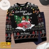 Personalized I Love Being A Teacher Ugly Christmas Sweater