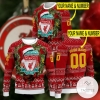Personalized Liverpool Football Club Ugly Christmas Sweater