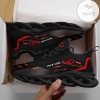 Personalized Mahindra Tractor Shoes Custom Black Clunky Sneakers Max Soul Shoes