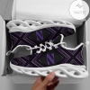 Personalized Northwestern Wildcats Clunky Sneakers Max Soul Shoes