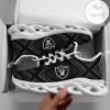 Personalized Oakland Raiders Clunky Sneakers Max Soul Shoes