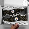 Personalized Pittsburgh Steelers Clunky Sneakers Max Soul Shoes